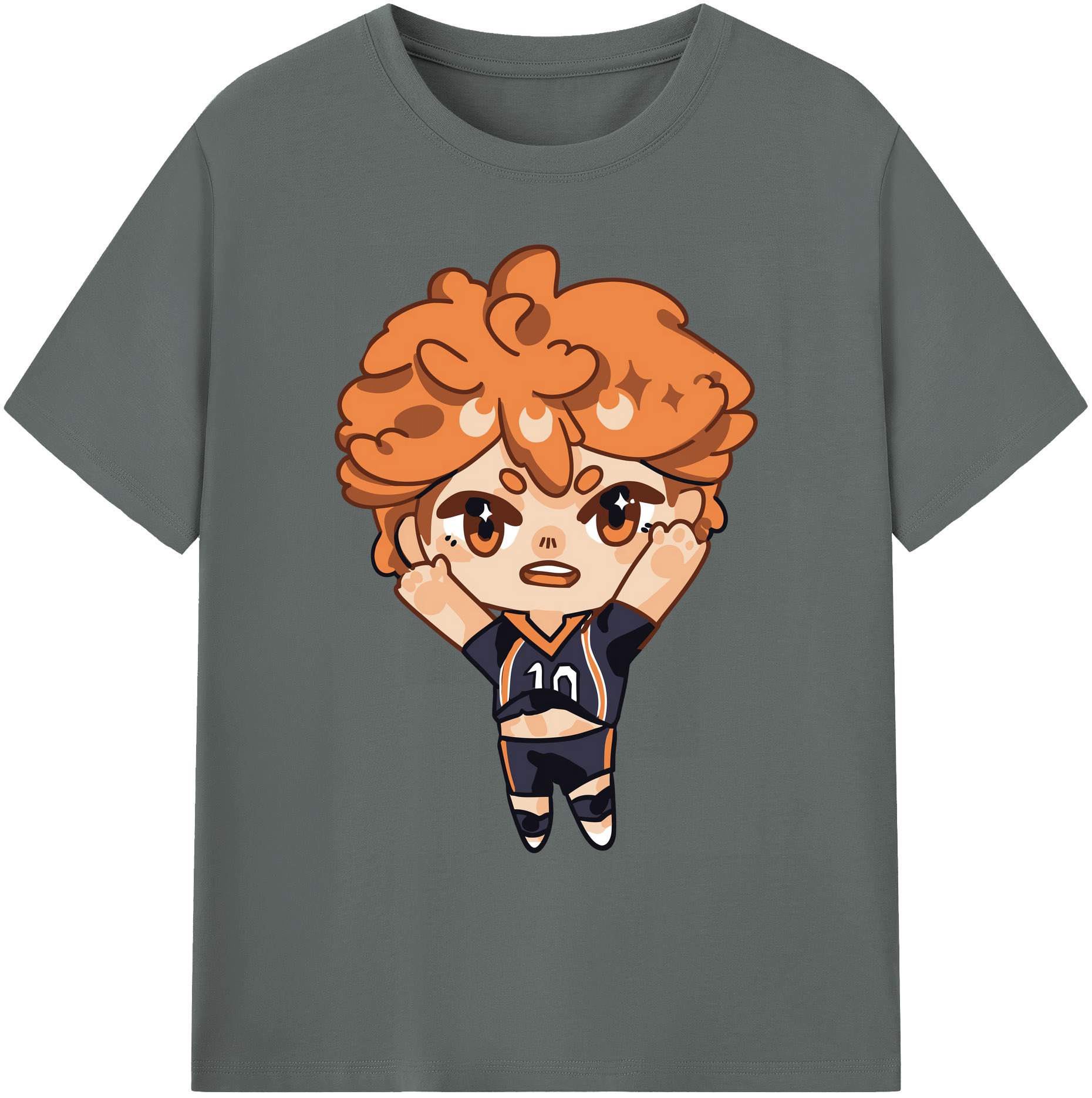 （画像用） ハイキュー!! Haikyu!! 綿100％ メンズ半袖Tシャツ｜肌触りやわらか＆通気性